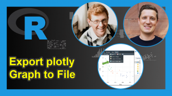 Export plotly Graph as PNG, JPEG & HTML File in R (Example)