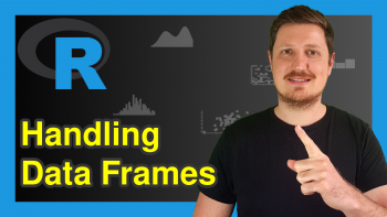 How to Work with Data Frames in R (8 Examples)