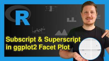 Add Subscript & Superscript to Labels of ggplot2 Facet Plot in R (Example)