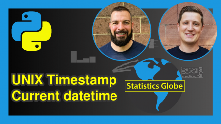 Get UNIX Timestamp of Current Date & Time in Python (2 Examples)