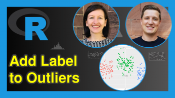 Add Label to Outliers in R – Boxplot & Scatterplot (5 Examples)