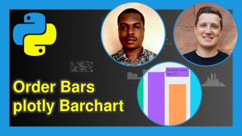 Order Bars in plotly Barchart in Python | Ascending & Descending