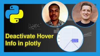 Disable Hover Information in plotly Using Python (Example)