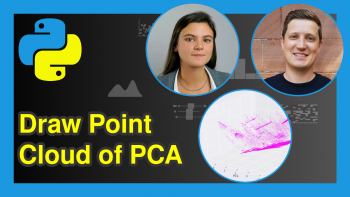 Draw Point Cloud of PCA in Python (2 Examples)
