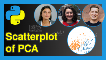 Scatterplot of PCA in Python (Examples)