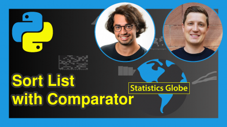 Sort List with Custom Comparator in Python (Example)
