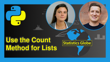 count() Method for Lists in Python (2 Examples)