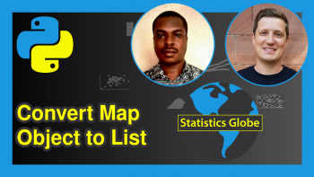 Convert Map Object to List in Python (Examples)