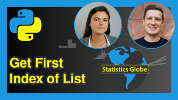 Get First Index of List in Python (3 Examples)