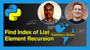 Find Index of List Element Using Recursion in Python (2 Examples)