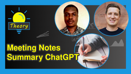 Meeting Notes Summary Using ChatGPT (Example)