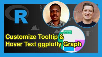 Customize Tooltip & Hover Text in ggplotly Graph in R (2 Examples)
