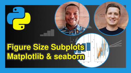 Change Figure Size of Subplot in Python Matplotlib & seaborn (2 Examples)
